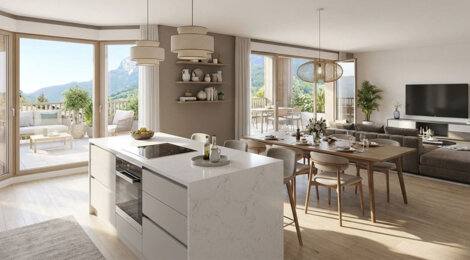 Programme immobilier neuf SIGNAL 1784 - Dingy-Saint-Clair au cœur du bourg à 15 min d’Annecy (74230) - Référence : 16225