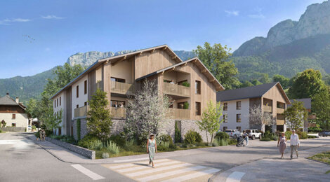 Programme immobilier neuf SIGNAL 1784 - Dingy-Saint-Clair au cœur du bourg à 15 min d’Annecy (74230) - Référence : 16225