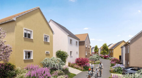 Programme immobilier neuf LE HAMEAU FLEURI - Dives-sur-Mer maisons proches des plages (14160) - Référence : 14517
