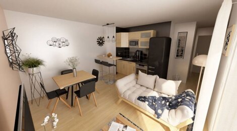 Programme immobilier neuf Résidence le Rouget - Dol-de-Bretagne : Appartements T2–T5 avec balcons, terrasses et parking sécurisé en hyper centre-ville (35120) - Référence : 13887