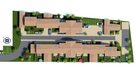 Programme immobilier neuf RESIDENCE L'ARCHIPEL - Dolus-d'Oléron : Appartements T3–T5 et maisons avec jardins, terrasses et parking aérien au cœur de la ville (17550) - Référence : 8747