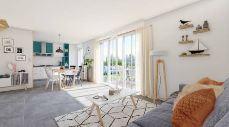 Programme immobilier neuf RESIDENCE L'ARCHIPEL - Dolus-d'Oléron : Appartements T3–T5 et maisons avec jardins, terrasses et parking aérien au cœur de la ville (17550) - Référence : 8747