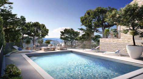 Programme immobilier neuf DOMAINE PETRA ALBA - Douarnenez : appartements neufs du 2 au 4 pièces à 250m de la plage (29100) - Référence : 14747
