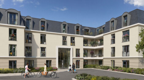 Programme immobilier neuf Le Domaine du Roi - Dourdan : appartements neufs du studio au 4 pièces à 600m du cœur de bourg (91410) - Référence : 15073