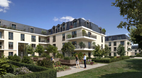 Programme immobilier neuf Le Domaine du Roi - Dourdan : appartements neufs du studio au 4 pièces à 600m du cœur de bourg (91410) - Référence : 15073