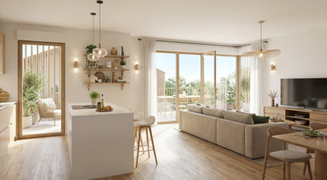 Programme immobilier neuf Equilibre - Douvaine cœur de ville à 7 min du Lac Léman (74140) - Référence : 16202
