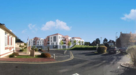 Programme immobilier neuf Cœur de Ville - Douvres-la-Délivrande à proximité de la plage (14440) - Référence : 14490