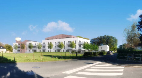 Programme immobilier neuf Cœur de Ville - Douvres-la-Délivrande à proximité de la plage (14440) - Référence : 14490