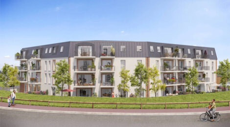 Programme immobilier neuf Le Clos du Cheval Blanc - Dozulé à 15 min en voiture de Cabourg et ses plages (14430) - Référence : 14521