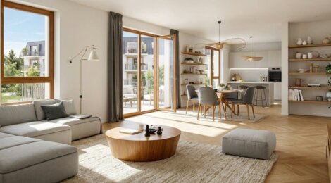 Programme immobilier neuf Le Clos du Cheval Blanc - Dozulé à 15 min en voiture de Cabourg et ses plages (14430) - Référence : 14521