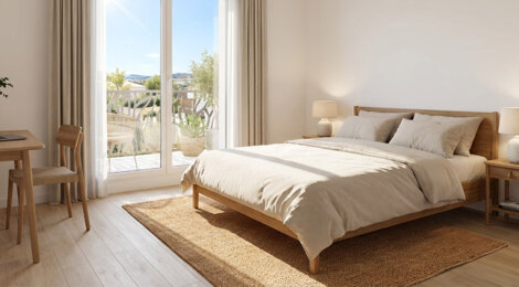 Programme immobilier neuf Les Terrasses du Dragon - Draguignan Léon Blum environnement calme et accès rapide littoral (83300) - Référence : 16424