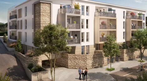 Programme immobilier neuf Les Terrasses du Dragon - Draguignan Léon Blum environnement calme et accès rapide littoral (83300) - Référence : 16424