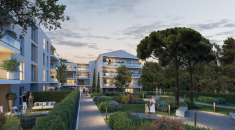 Programme immobilier neuf Les Jardins de Novaia - Draguignan quartier Billette à 9 min à vélo du centre historique (83300) - Référence : 16423