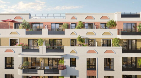 Programme immobilier neuf Le Palladio - Drancy à deux pas des transports du Grand Paris (93700) - Référence : 17212
