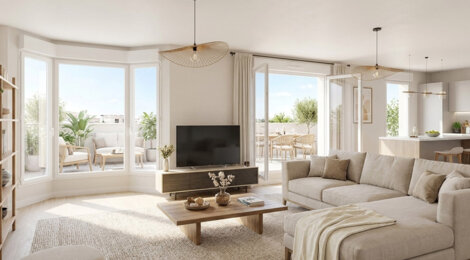 Programme immobilier neuf DOMAINE GRIMAU - Drancy adresse pavillonnaire connectée au Grand Paris (93700) - Référence : 17272