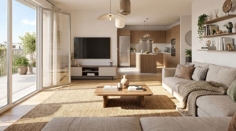 Programme immobilier neuf ELEGANCE - Drancy appartements lumineux à 10 min à vélo du RER B (93700) - Référence : 17519