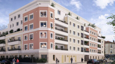 Programme immobilier neuf Le 259 Jaurès - Drancy appartements lumineux au pied du bus 143 (93700) - Référence : 17658
