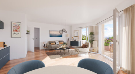 Programme immobilier neuf Le 225 - Drancy : appartements neufs du 2 au 5 pièces à 200m de la gare RER B (93700) - Référence : 14955