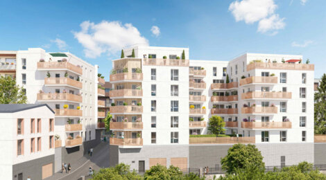 Programme immobilier neuf Le 225 - Drancy : appartements neufs du 2 au 5 pièces à 200m de la gare RER B (93700) - Référence : 14955