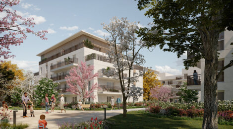Programme immobilier neuf GREEN MELODY - Drancy : Appartements T2–T5 avec terrasses, parking sécurisé et proximité centre-ville (93700) - Référence : 14758