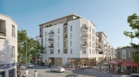 Programme immobilier neuf GREEN MELODY - Drancy : Appartements T2–T5 avec terrasses, parking sécurisé et proximité centre-ville (93700) - Référence : 14758