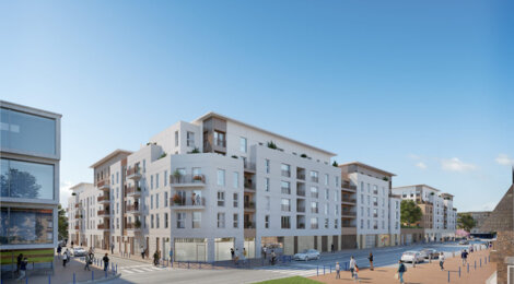 Programme immobilier neuf GREEN MELODY - Drancy : Appartements T2–T5 avec terrasses, parking sécurisé et proximité centre-ville (93700) - Référence : 14758