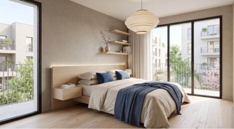 Programme immobilier neuf GREEN MELODY - Drancy : Appartements T2–T5 avec terrasses, parking sécurisé et proximité centre-ville (93700) - Référence : 14758