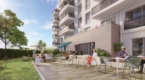 Programme immobilier neuf ARMONIA - Drancy résidence séniors à proximité du RER B (93700) - Référence : 18477