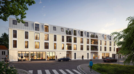 Programme immobilier neuf Les Coteaux du Parc - Draveil proche à pied de l’île de loisirs du Port aux Cerises (91210) - Référence : 16323