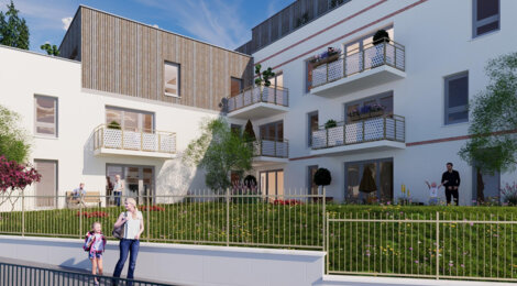 Programme immobilier neuf L'ECRIN KENNEDY - Dreux à quelques minutes de la gare Transilien N (28100) - Référence : 13059