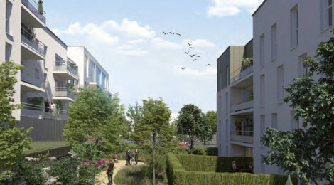 Programme immobilier neuf MySquare - Dreux : appartements neufs du studio au 4 pièces en ZAC du Square (28100) - Référence : 11547