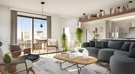 Programme immobilier neuf MySquare - Dreux : appartements neufs du studio au 4 pièces en ZAC du Square (28100) - Référence : 11547