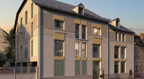 Programme immobilier neuf My Work Dreux Montparnasse - Dreux proche du Transilien N et de Paris (28100) - Référence : 18303