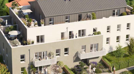 Programme immobilier neuf Le Domaine du Câtel - Duclair aux portes de Rouen en 20 min (76480) - Référence : 13663