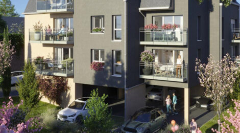 Programme immobilier neuf RESIDENCE LES ONDINES - Duclair emplacement centrale à deux pas des commerces (76480) - Référence : 13365