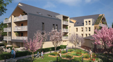 Programme immobilier neuf LE CLOS SAINT DENIS - Duclair : résidence au cœur de ville proche de Rouen (76480) - Référence : 17162