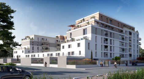 Programme immobilier neuf Le Carré Lumière - Dugny à proximité de l’aéroport Paris - Le  Bourget (93440) - Référence : 15432