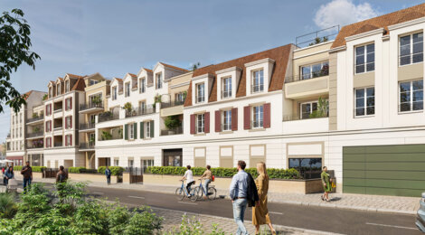 Programme immobilier neuf Résidence de L'Ormeteau - Dugny résidence face aux écoles proche RER B via tram T11 (93440) - Référence : 17438
