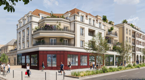 Programme immobilier neuf Résidence de L'Ormeteau - Dugny résidence face aux écoles proche RER B via tram T11 (93440) - Référence : 17438