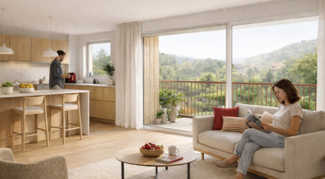 Programme immobilier neuf PERLE DU LAC - Duingt vivre entre lac et montagnes proche Annecy (74410) - Référence : 16162