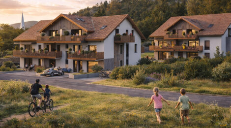 Programme immobilier neuf PERLE DU LAC - Duingt vivre entre lac et montagnes proche Annecy (74410) - Référence : 16162