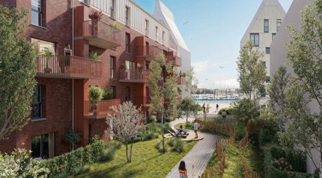 Programme immobilier neuf Les Balcons des Gables - Dunkerque à deux pas de la plage de Saint-Malo-les-Bains (59140) - Référence : 15778