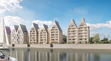 Programme immobilier neuf Les Balcons des Gables - Dunkerque à deux pas de la plage de Saint-Malo-les-Bains (59140) - Référence : 15778
