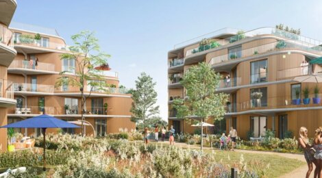 Programme immobilier neuf Hélianthe - Dunkerque : appartements neufs proche de Malo et de la mer (59140) - Référence : 15377