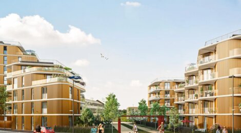 Programme immobilier neuf Hélianthe - Dunkerque : appartements neufs proche de Malo et de la mer (59140) - Référence : 15377