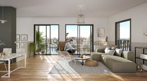 Programme immobilier neuf BÔ BOURG - Dunkerque : Appartements T2–T4 et maisons T4–T5 avec vues sur le port, terrasses et proximité centre-ville (59140) - Référence : 14540
