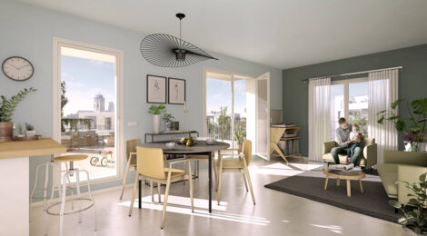 Programme immobilier neuf BÔ BOURG - Dunkerque : Appartements T2–T4 et maisons T4–T5 avec vues sur le port, terrasses et proximité centre-ville (59140) - Référence : 14540