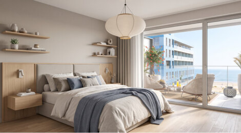 Programme immobilier neuf Le Grand Bleu - Dunkerque : Appartements T2–T5 avec terrasses, parking sécurisé et proximité mer et port de plaisance (59140) - Référence : 16924
