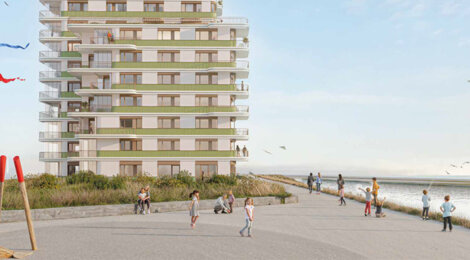 Programme immobilier neuf Amaré - Dunkerque face la mer quartier de la Pointe des Alliés face à la mer (59140) - Référence : 15782