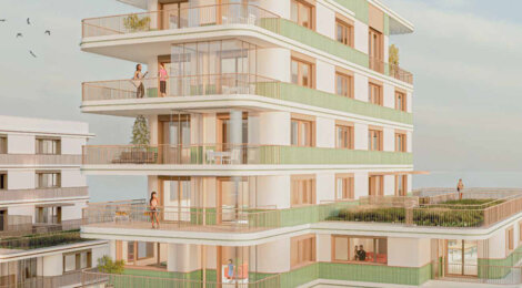 Programme immobilier neuf Amaré - Dunkerque face la mer quartier de la Pointe des Alliés face à la mer (59140) - Référence : 15782